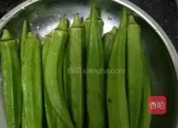 Garlic okra recipe 1