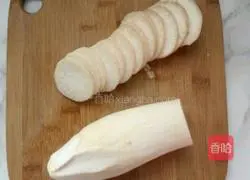 Scallion oil Illustration of how to make king oyster mushrooms 1