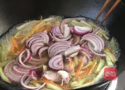 Illustration of how to make vegetable rolls 11