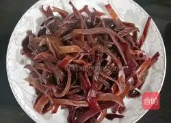 Illustration of how to make cold fungus and enoki mushrooms 8