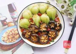 Illustration of how to make mushrooms and rapeseed 12