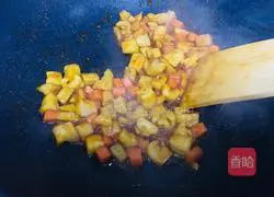 Illustration of how to make sweet and sour lotus root dices 13