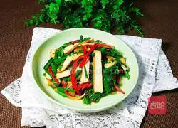 Illustration of how to make stir-fried dried leeks 1