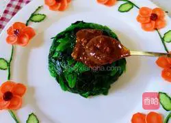 Sesame spinach recipe 10
