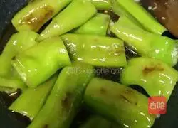 Tiger skin green pepper recipe 4