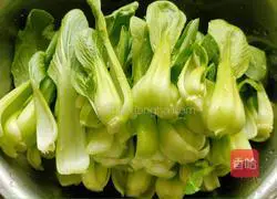 Illustration of how to make shiitake mushrooms and sea greens 1