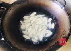 Illustration of how to stir-fry yam 4