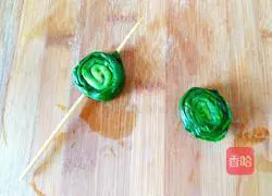 Illustration of grilled leeks 7