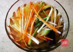 Korean eggplant cold soup recipe 10