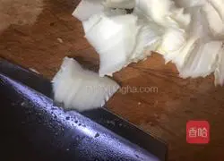 Illustration of how to make fish-flavored cabbage gang 2