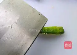 Illustration of how to make pepper and prune vegetables 4