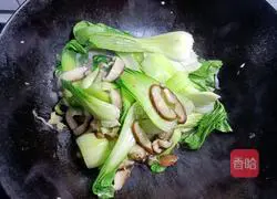 Illustration of how to make mushrooms and rapeseed 8