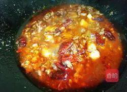 Illustration of how to make Mapo Tofu 9