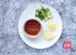 Illustration of how to make fish-flavored tofu 2