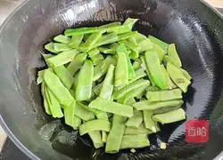 Illustration of making sauce-flavored flat kidney beans 4