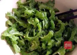 Illustration of how to make sweet and sour bitter melon 14