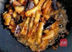 Illustration of how to make fish-flavored eggplant 12