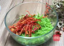 Illustration of how to make cold bitter melon 12