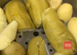 Illustration of Northeast Potato Mixed with Eggplant 4