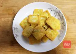 Illustration of how to make pan-fried tofu 5