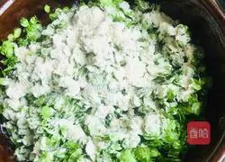 Illustration of how to make steamed elm money 3