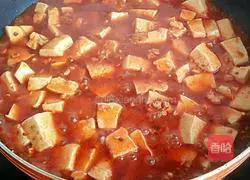 Illustration of home-style braised tofu 9