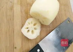 Honey glutinous rice lotus root recipe 3