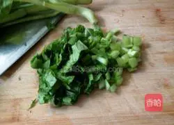 Illustration of how to make cabbage tofu foam 1