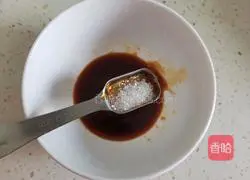 Illustration of steamed baby cabbage with garlic vermicelli 7