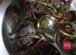 Spring wild vegetables~Illustration of how to make cold folded ear root (leaves) 11