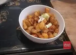 Illustration of how to make pan-fried baby potatoes 8