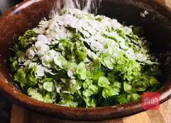 Illustration of how to make steamed elm money 5