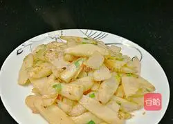 Illustration of how to make stir-fried yam slices 6