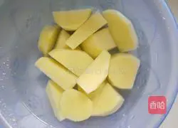 Illustration of how to make tomatoes and potatoes (lazy version) 2