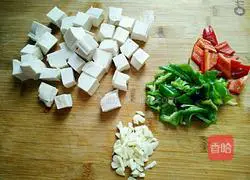 Illustration of twice-cooked tofu 3