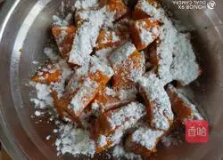 Illustration of how to make coconut-flavored pumpkin 3