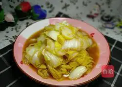 Illustration of how to make ginger baby cabbage 9