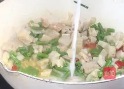 Illustration of how to stir-fry double dices 8