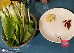 Stir-fried baby cabbage Illustration of how to do it 1