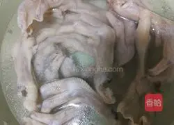 Illustration of how to make mustard duck feet 4