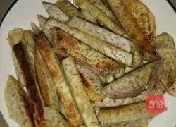 Illustration of how to make sweet taro sticks 3