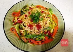 Illustration of how to make cold enoki mushrooms 10