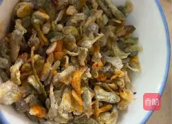 Illustration of steamed sophora flower 9