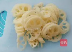 Illustration of how to make rouge lotus root 6
