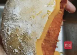 Anti-epidemic Simple Meal Steamed Pumpkin Illustration 1