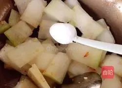 Illustration of how to make delicious winter melon slices 8