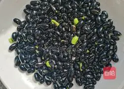Illustration of how to soak black beans in vinegar 5
