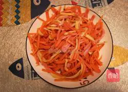 Illustration of how to stir-fry three shredded silkworms 5