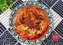 Low-calorie and delicious, tinfoil garlic mushroom recipe illustration 6