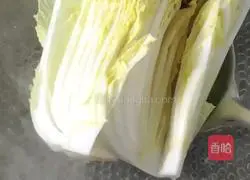 Illustration of how to make garlic vermicelli and baby cabbage 3